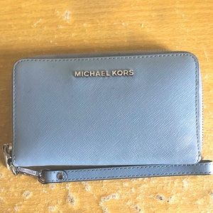 Powder Blue Michael Kors Wallet
